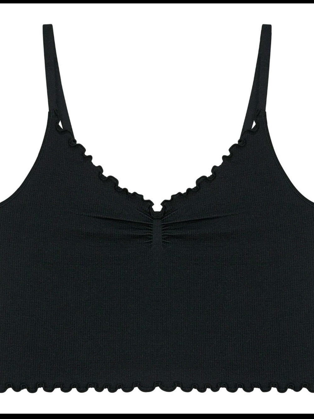 No Boundaries Women's Ruffle Cami